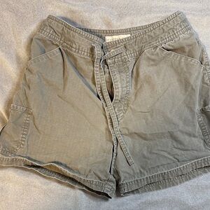 Copper Key Olive Utility Drawstring Cargo Shorts